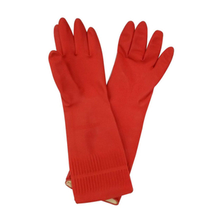 Extra long household latex gloves HHL506 