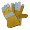 Reinforced cow leather palm work glove HLC863 