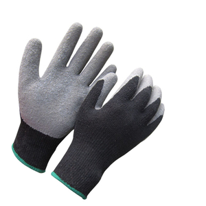 10G cotton liner latex coated glove HKL622